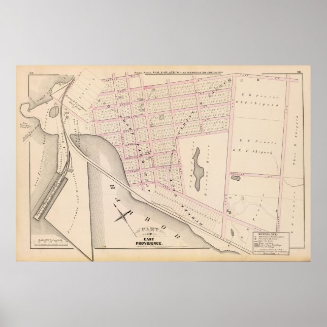 Lehigh and Wilkesbarre Coal Company wharf Atlas Poster (Front)