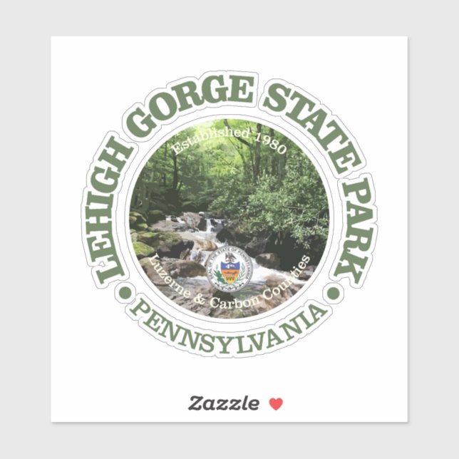 Lehigh Gorge SP Sticker (Sheet)