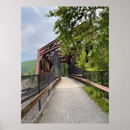 Lehigh Gorge Trail Bridge Poster