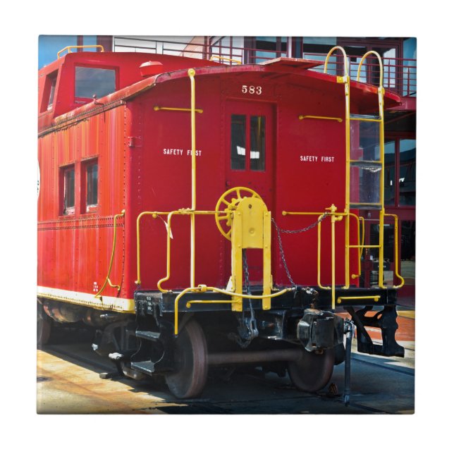 Lehigh/NE Caboose 583 Tile (Front)