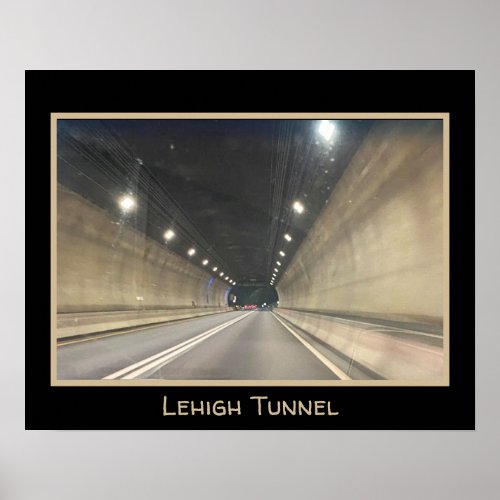 Lehigh Tunnel Poster