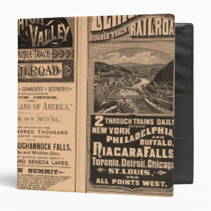 Lehigh Valley Railroad 3 Ring Binder