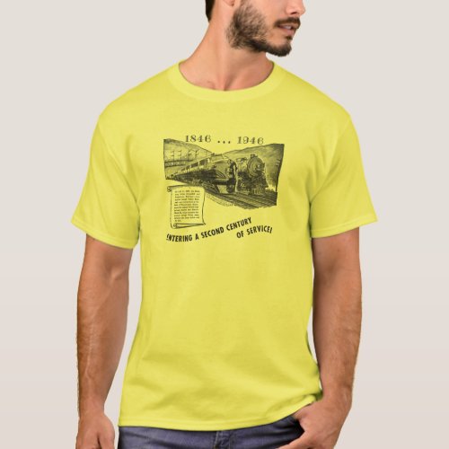 Lehigh Valley Railroad_A Second Century of Service T_Shirt