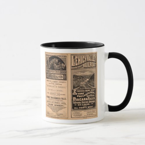 Lehigh Valley Railroad Mug