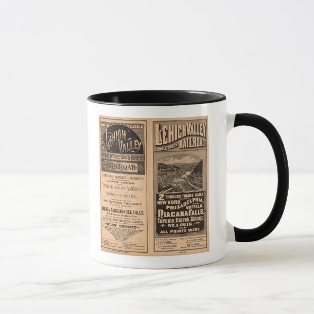 Lehigh Valley Railroad Mug (Right)