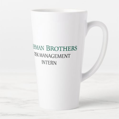 Lehman Brothers Risk Management Intern Mugs