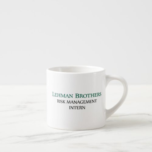 Lehman Brothers Risk Management Intern Mugs