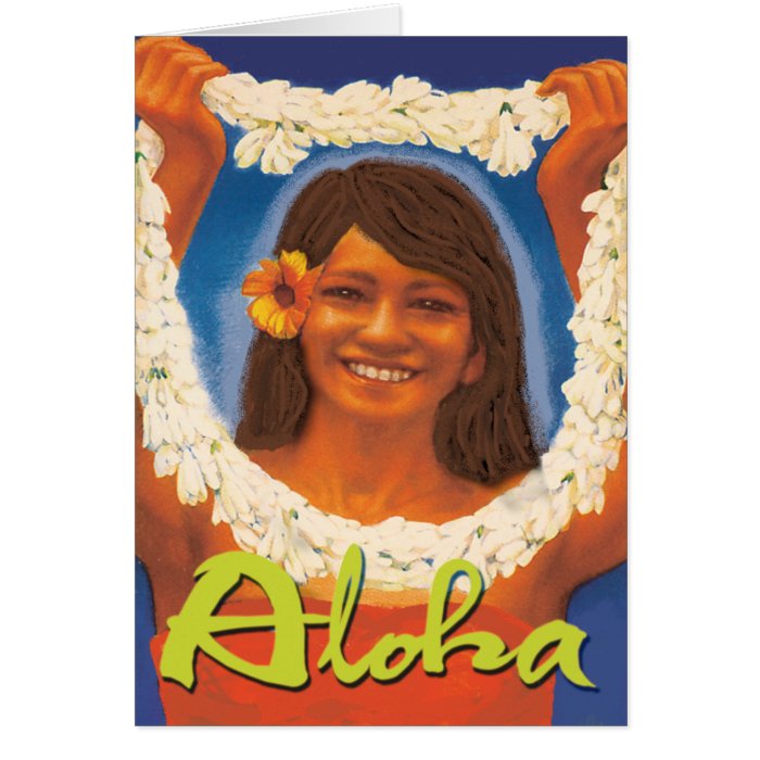 Lei Aloha Card