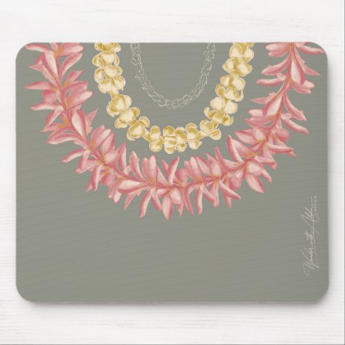 Lei Day by Wander With Aloha Mouse Pad