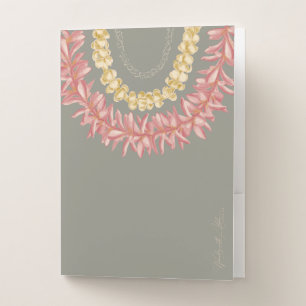 Lei Day by Wander With Aloha Pocket Folder