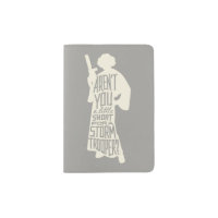 Leia: Stormtrooper Typography Quote