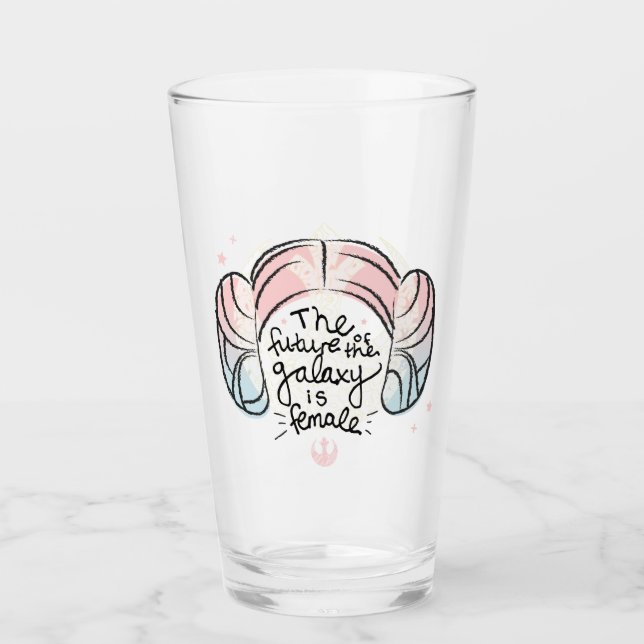 Leia: The Future of the Galaxy is Female Glass (Front)