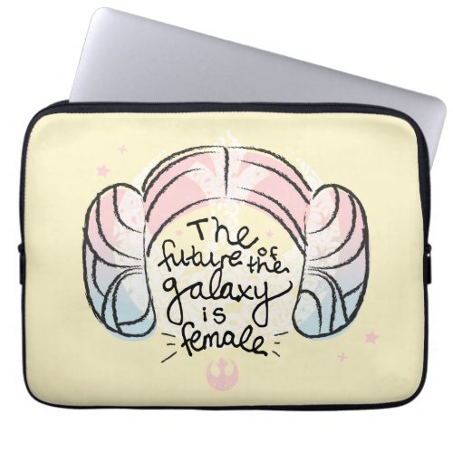 Leia The Future of the Galaxy is Female Laptop Sleeve