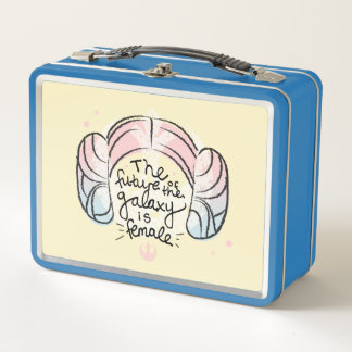 Leia: The Future of the Galaxy is Female Metal Lunch Box