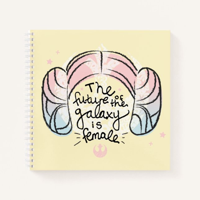 Leia: The Future of the Galaxy is Female Notebook (Front)