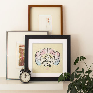 Leia: The Future of the Galaxy is Female Poster