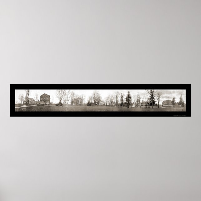 Leicester Center MA Photo 1910 Poster (Front)