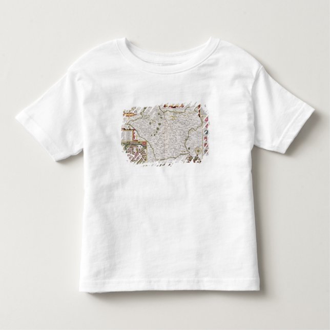 Leicester, engraved by Jodocus Hondius Toddler T-shirt (Front)