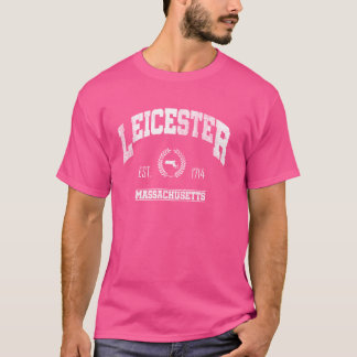 Leicester MA Massachusetts Vintage Throwback T-Shirt