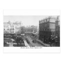 Leicester Square 1904, London postcard