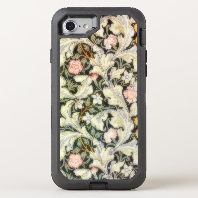 Leicester Vintage Floral Pattern Otterbox iPhone Case (Back)