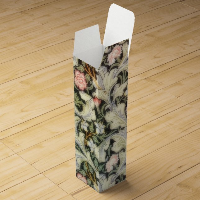 Leicester Vintage Floral Wine Box (Opened)