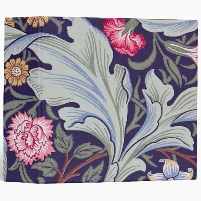 Leicester, William Morris 3 Ring Binder (Front/Spine)
