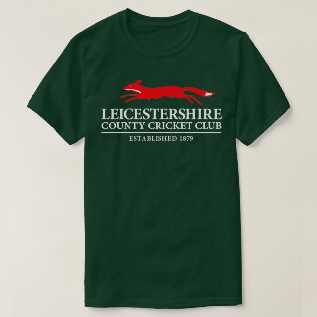 Leicestershire County Cricket Club T-Shirt (Design Front)
