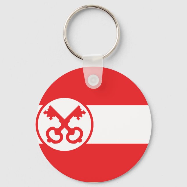 Leiden, Netherlands Keychain (Front)