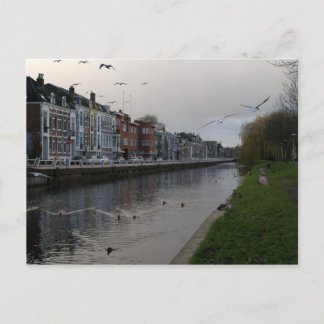 Leidse Rijn canal, Utrecht Postcard
