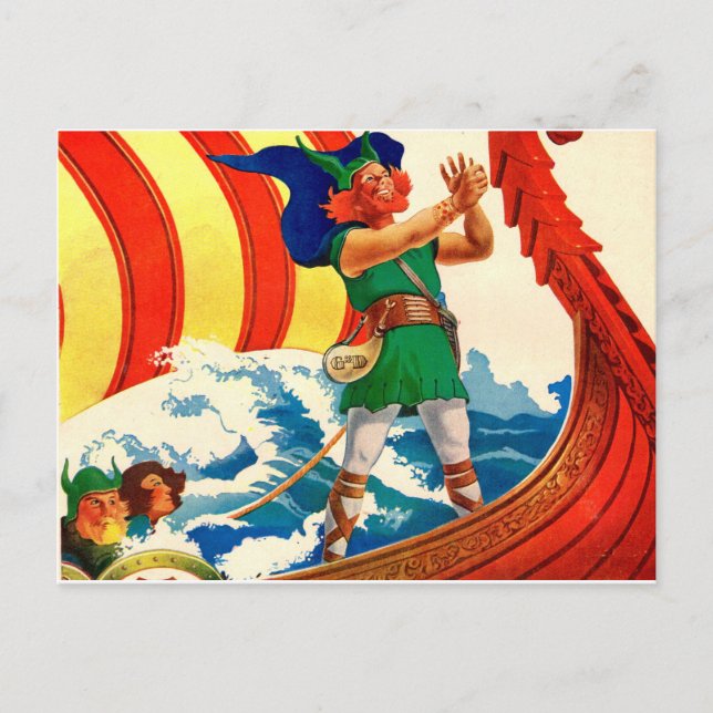 Leif Ericson Postcard (Front)