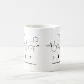 Leif peptide name mug (Center)