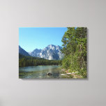 Leigh Lake at Grand Teton National Park Canvas Print