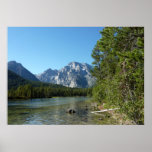 Leigh Lake at Grand Teton National Park Poster