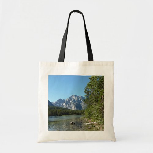 Leigh Lake at Grand Teton National Park Tote Bag