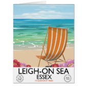 Leigh-on-Sea Essex seaside poster (Front)