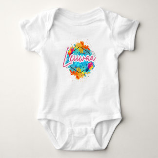 LEIIWAA Baby Jersey Bodysuit – Born Bold, Island P