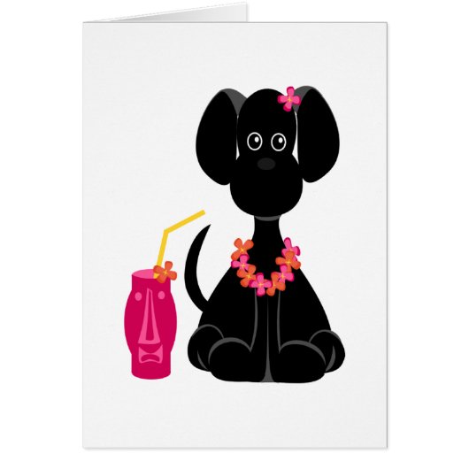 LeiLani the Black Lab Cards (Front)