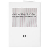 Leilani's Wardrobe Series - Card 1 (Back)