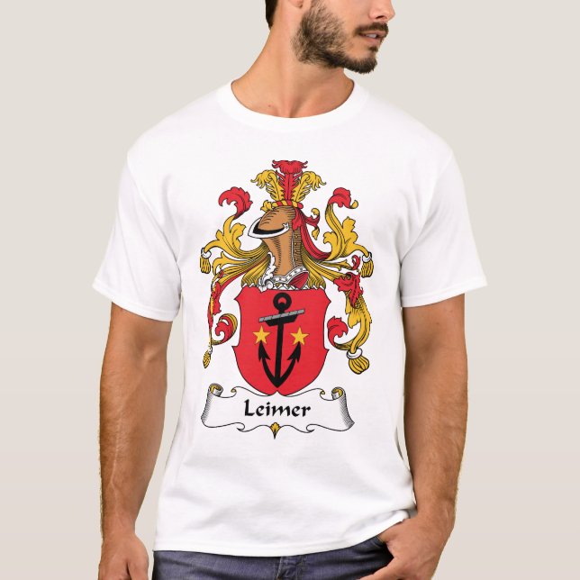 Leimer Family Crest T-Shirt (Front)