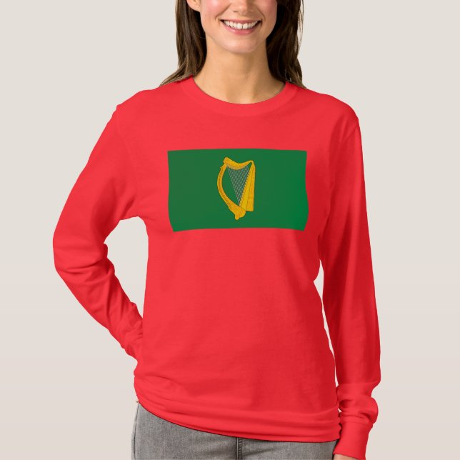 Leinster Flag T-Shirt (Front)
