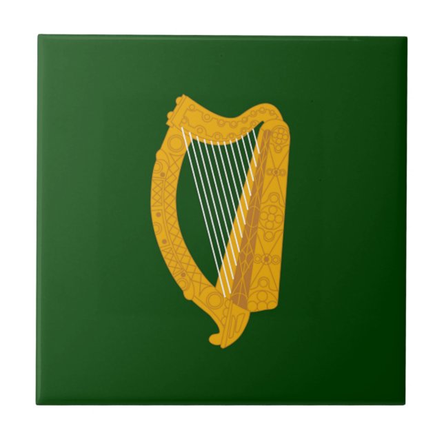 Leinster (Ireland) Flag Ceramic Tile (Front)