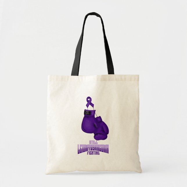 Leiomyosarcoma Awareness Boxing Gloves Tote Bag (Front)
