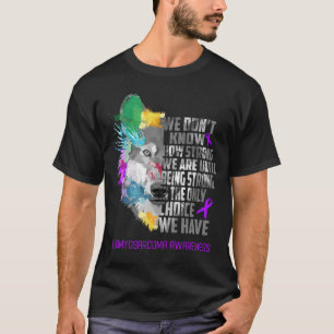 Leiomyosarcoma Awareness Ribbon Support Gifts T-Shirt