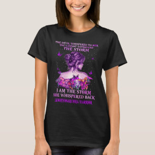 leiomyosarcoma butterfly warrior i am the storm T-Shirt