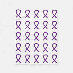 Leiomyosarcoma Cancer Awareness Ribbon Blankets