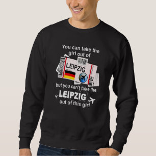 Leipzig Boarding Pass - Leipzig Girl - Leipzig Pre Sweatshirt