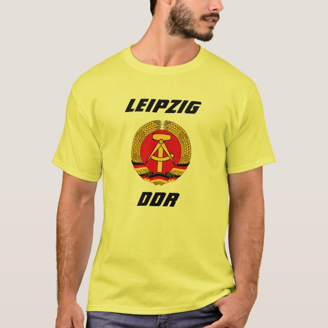 Leipzig, DDR - Deutsche Demokratische Republik T-Shirt (Front)