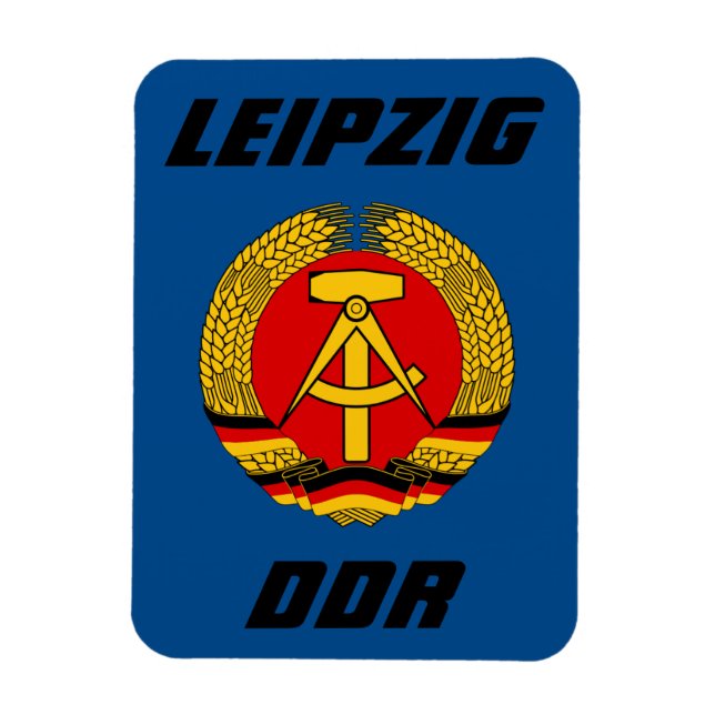 Leipzig, DDR - East Germany Magnet (Vertical)
