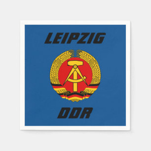 Leipzig, DDR - East Germany Napkins